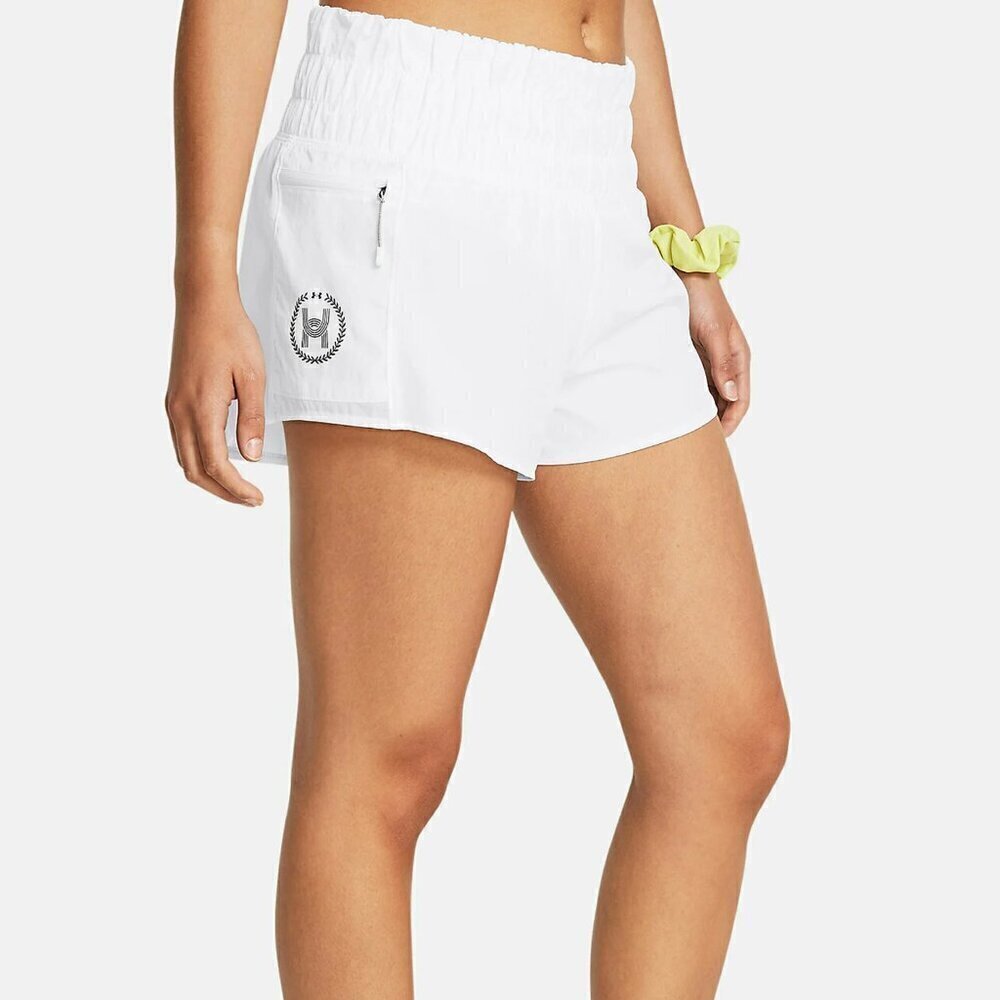 Under Armour NWT Run Anywhere White Shorts Size Large